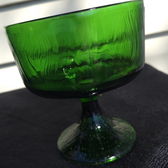 Hoosier Other - Vintage Hoosier Textured Glass Dish